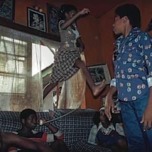 Fela Kuti’s House by Bruno Barbey