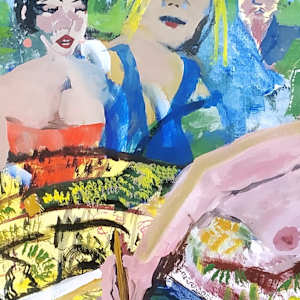 In The Artists' Studio by Richard Lyons  Image: A detail from "In The Artists' Studio"