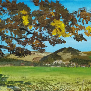 Autumn Oak leaves by Richard Lyons