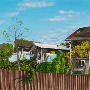 Barns at Szent Anna by Richard Lyons