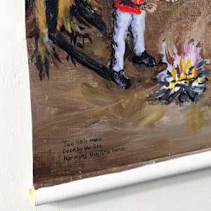 Two Little Mans by Richard Lyons  Image: detail of bottom roller