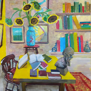 The Yellow Library by Richard Lyons