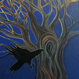 Raven Tree by Valerie Hodgson