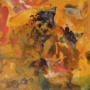 Untitled (Podswirl yellow) by Eileen Ferara