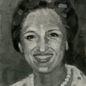 Jinous Mahmoudi by Pam Jackson