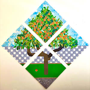 Backyard Orange by Lucie Galvin, Image 5.