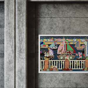 Boat Parade by Lucie Galvin 