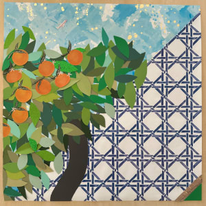 Backyard Orange by Lucie Galvin 