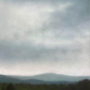 Clouds over Mountain Meadow by Christie Scheele 