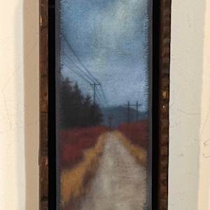 Path with Fall Reds by Christie Scheele