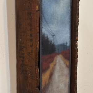 Path with Fall Reds by Christie Scheele 