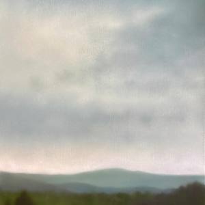 Clouds over Mountain Meadow by Christie Scheele 