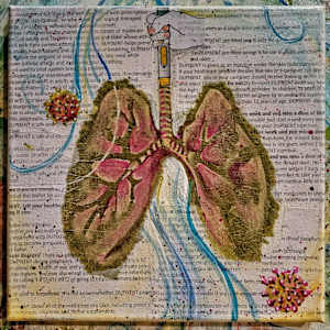 Breathe by Debra Sue Solecki  Image: Breathe detail