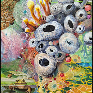 We Are All Connected by Debra Sue Solecki  Image: Detail from We Are  All  Connected