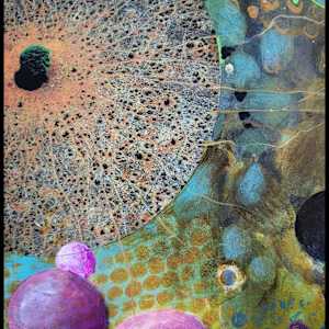 We Are All Connected by Debra Sue Solecki  Image: Detail from We Are  All  Connected