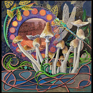 Mycelial Messenger by Debra Sue Solecki