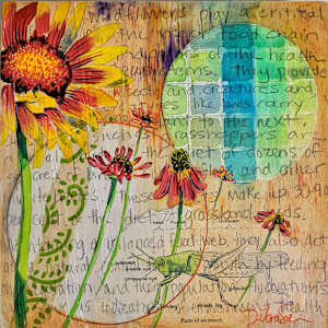 Prairie Coneflower by Debra Sue Solecki