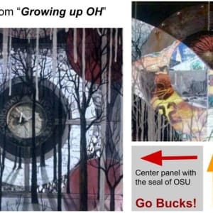 Growing Up OH by Debra Sue Solecki  Image: Detail from center section and top right corner