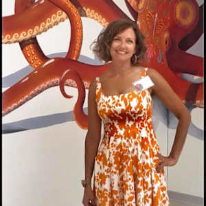 Octopus mural by Debra Sue Solecki 