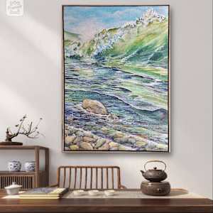 North Bass Backwash by Debra Sue Solecki 