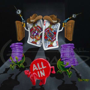 Michael Godard The RockStar Artist by Michael Godard  Image: Cowboy's