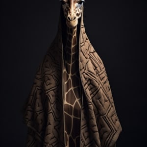 Gabriel_the_Insightful_-_The_Far-Sighted_Sage_of_African_Giraffes_zgr7zo_0 by Oliver Doran