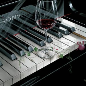 Michael Godard The RockStar Artist by Michael Godard  Image: Key To Wine