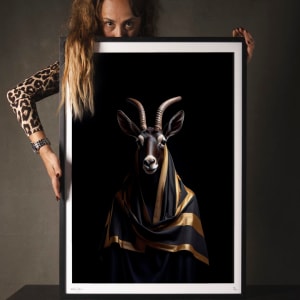 Samuel_the_Rare_-_The_Unique_and_Mysterious_Keeper_of_Saola_Antelopes by Oliver Doran 