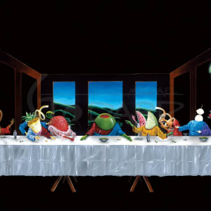 Michael Godard The RockStar Artist by Michael Godard  Image: Last Supper