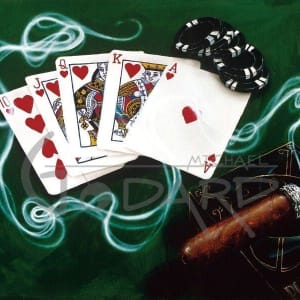 Michael Godard The RockStar Artist by Michael Godard  Image: Royal Flush