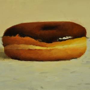 Alla Prima Donut by Rosie Brouse Fine Art