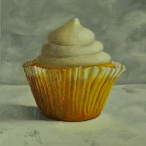 Vanilla Cupcake by Rosie Brouse Fine Art, Image 1.