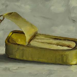Tinned Fish by Rosie Brouse Fine Art, Image 1.