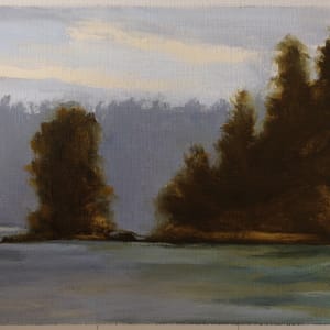 Foggy Seward Park by Rosie Brouse Fine Art