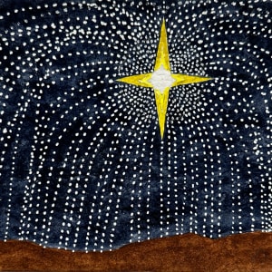 Star Shower (Study) by Virginia Shepley