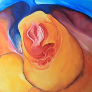 Weiblichkeit 1 (Die Entstehung) by Birgitt Luebkemann 