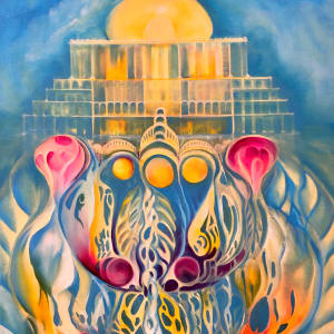 Palast der Freude by Birgitt Luebkemann 