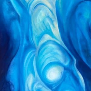 Seelenblau by Birgitt Luebkemann 