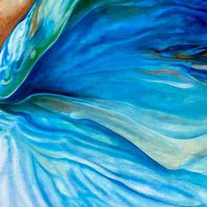 Flowing by Birgitt Luebkemann 