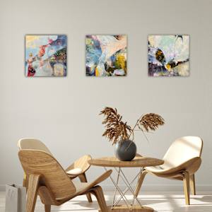 As the world recreated itself 2-3 by Birgitt Luebkemann 