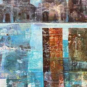 The lagoon, the pond and the stories beneath the surface 3-3 by Birgitt Luebkemann