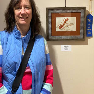 Don’t Play With Fire (Red Imported Fire Ant) by Shelley Crouch  Image: at Link