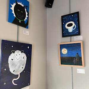 Look Daddy, it’s my Moon! by Shelley Crouch 