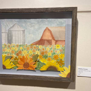 Tiny Farmer Works His Field by Shelley Crouch 