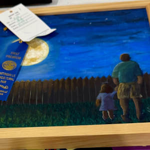 Look Daddy, it’s my Moon! by Shelley Crouch 