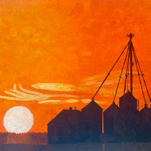 Sunset at the Bins by Shelley Crouch, Image 1.