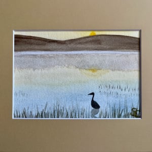 Heron at Dawn by Shelley Crouch, Image 1.