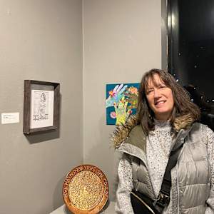 Teen Angst by Shelley Crouch  Image: Juried into HER exhibit at Arts Illiana