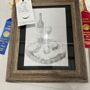 Vin et Fromage by Shelley Crouch 