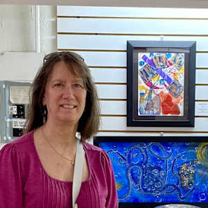 Vibrant Vase by Shelley Crouch 